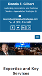 Mobile Screenshot of dennis-gilbert.com